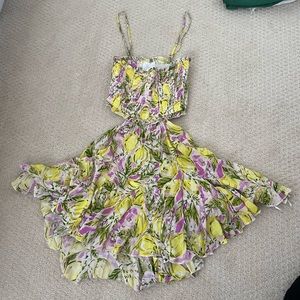 Sky to Moon Lemon Dress